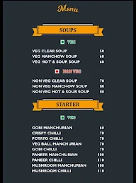 Delicious Indian Food And Chinese Restaurant menu 4