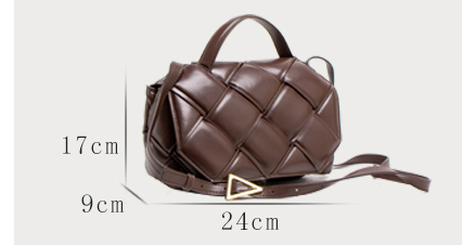 Title 1, Ladies Casual Leather One-shoulder Diagonal Bag...