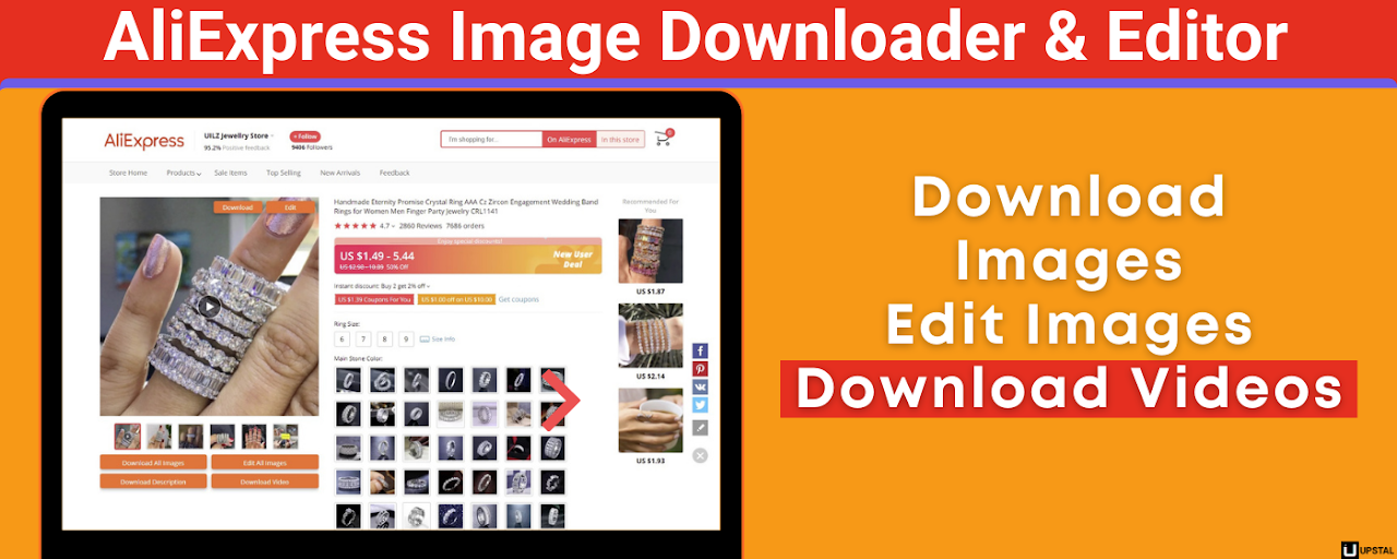 AliExpress Image Downloader & Editor Preview image 2