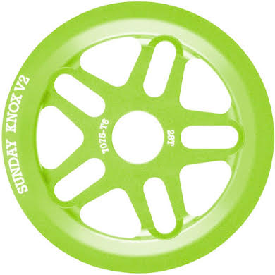 Sunday Knox V2 Sprocket - Electro Green