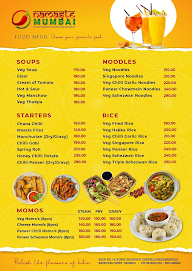 Namaste Mumbai menu 1