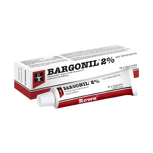 Lidocaína + Heparinoide Bargonil 30G Ungüento Rowe