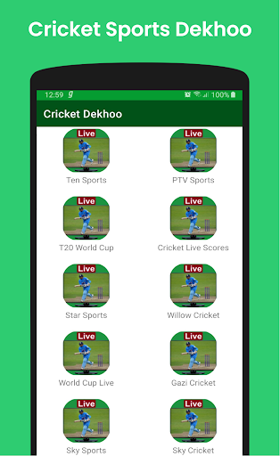 Screenshot Live Cricket TV Sports World