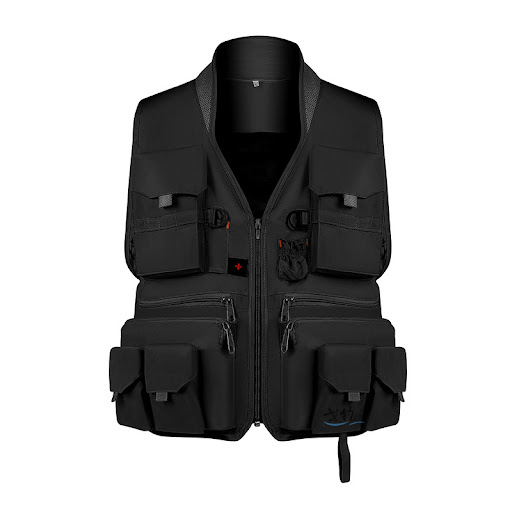 Title 1, Multi-pocket Fishing Vest Outdoor Photography V...