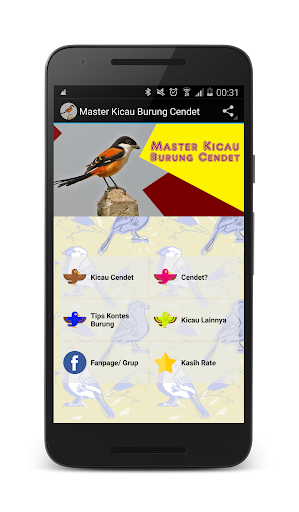 Master Kicau Burung Cendet