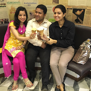 Waseem at Natural Ice Cream, Connaught Place (CP),  photos