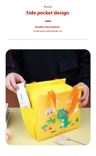Title 9, Insulated Lunch Box Bag for Work. Handheld lunc...