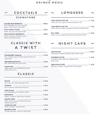 The Bar - Novotel Infopark menu 3