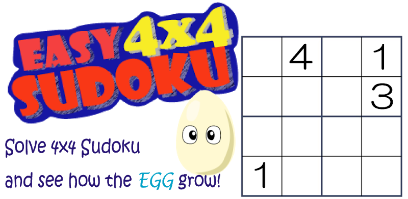 Easy Sudoku 4x4