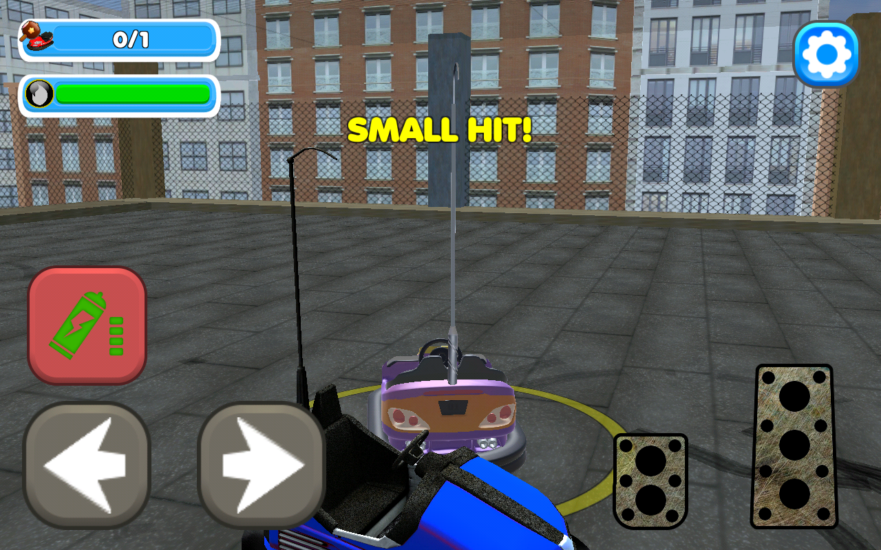   Bumper Cars Blocky Destruction- 스크린샷 