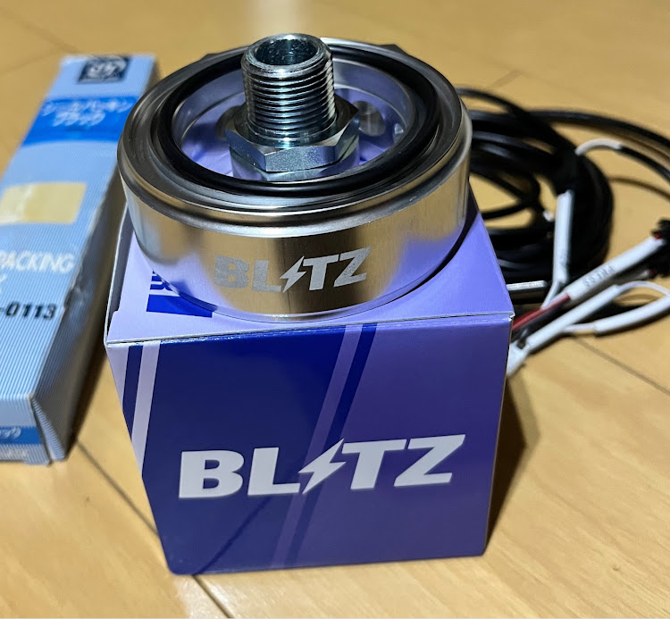 スカイラインのBLITZ・油温センサー・油圧センサー・FLDメーター・レーシングオイルフィルターに関するカスタム事例の投稿画像4枚目