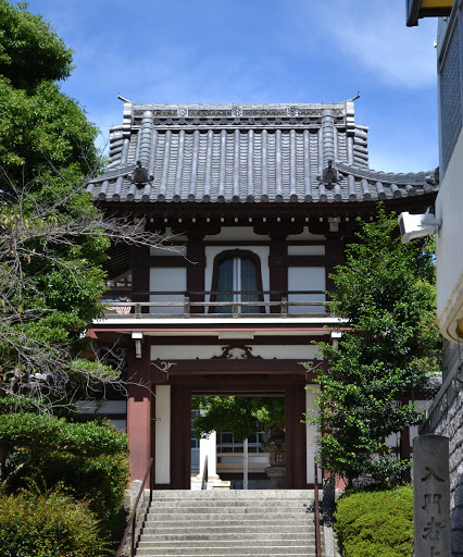 月心寺の門
