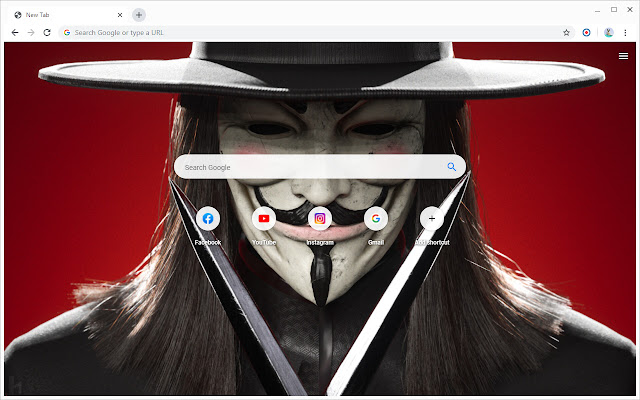 V for Vendetta Wallpapers New Tab