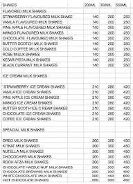 Cafe Torium menu 1