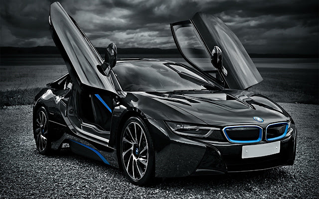 Bmw I8 Concept Black Chrome Web Store