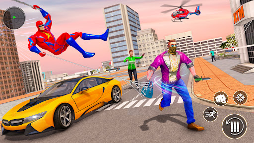 Spider Rope Hero Man Game