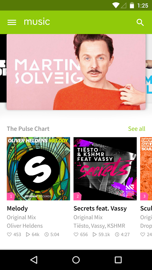 Beatport - screenshot