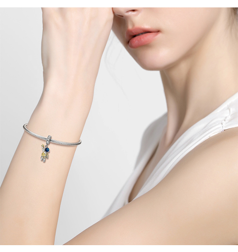 Title 6, Star Picker Astronaut S925 Sterling Silver Pend...