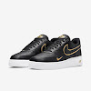 air force 1 ‘07 lv8 black / metallic gold / white / black