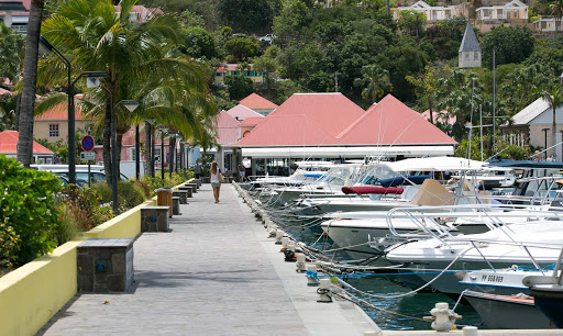 gustavia-pier.jpg - A look at the pier, where ship tenders land, at Gustavia Harbour in St. Barts. 