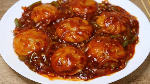 Manchurian Gravy Momos [ 6pcs]