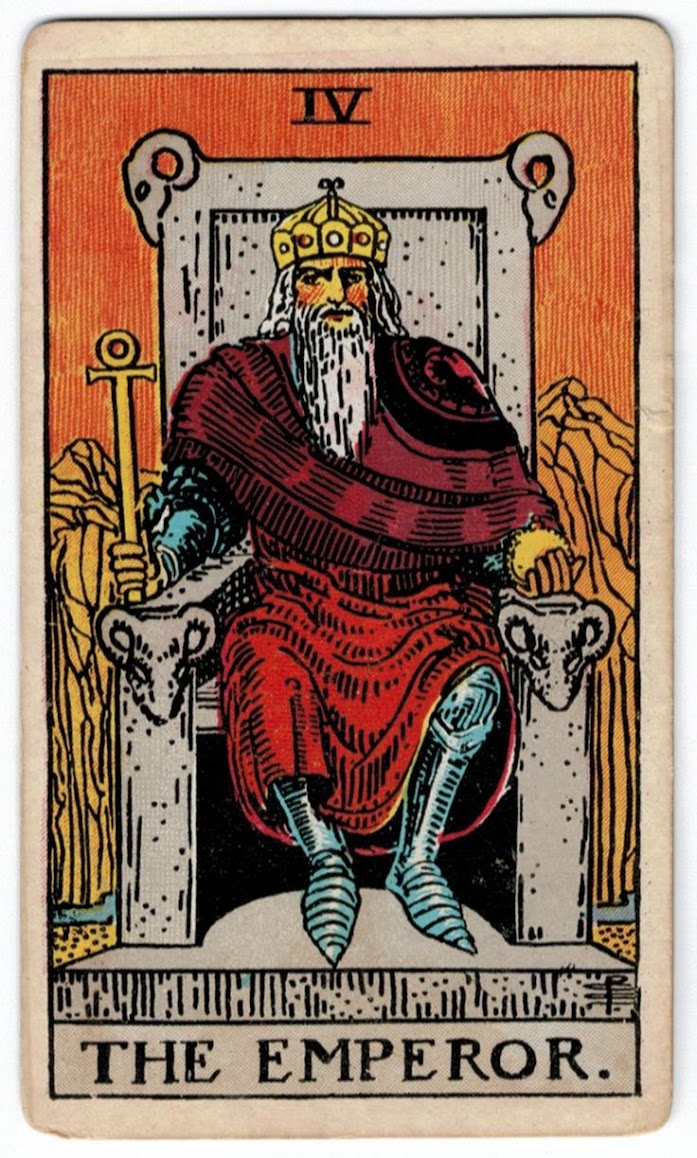 Image result for the emperor tarot