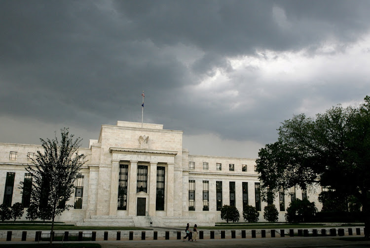 US Federal Reserve building. Picture: JIM BOURG