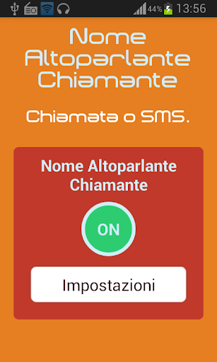 Nome Altoparlanti Chiamante