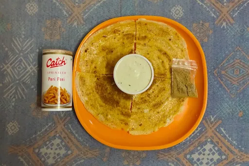 Egg Peri Peri Karam Dosa (2 Eggs)