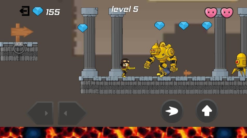 Kill The Dummy Boss Robots 3 Screen 1