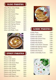 Swastik's Shekhawati Sweets & Paratha menu 2