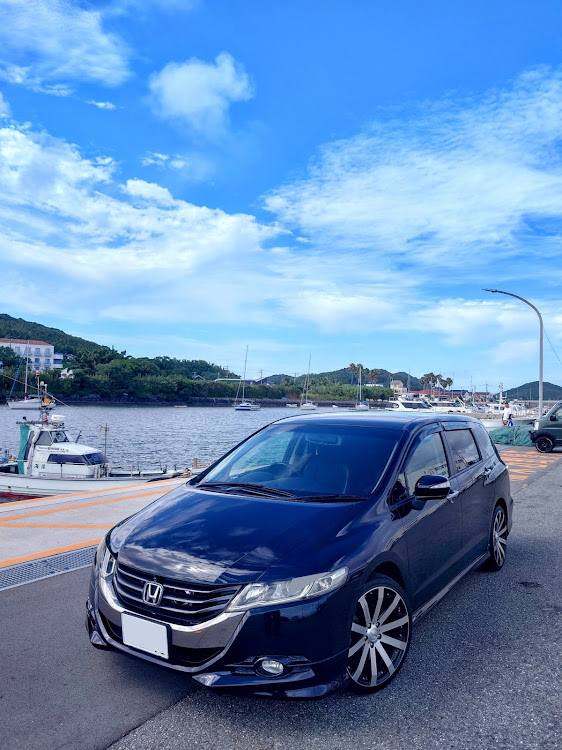 オデッセイのいつもイイね＆コメントありがとうございます😆・飲酒運転を無くしたい👍・毎日暑いですね😵😵・熱中症に気をつけて!!・初投稿記念日👏👏👏に関するカスタム事例の投稿画像2枚目