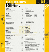 Bachelors Food Factory menu 1