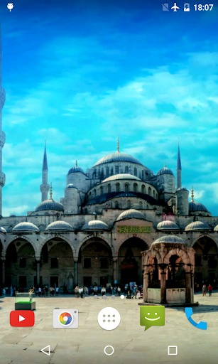 Blue Mosque Video Wallpaper