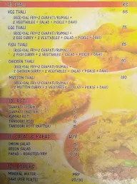 Rajendra Hotel menu 4