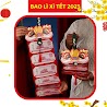 Bao Lì Xì Tết Đỏ May Mắn Hoạt Hình Đầu Mèo Nhiều Ngăn, Bao Lì Xì Tết Năm 2023 Mẫu Mới Năm Nay, Trang Trí Tết