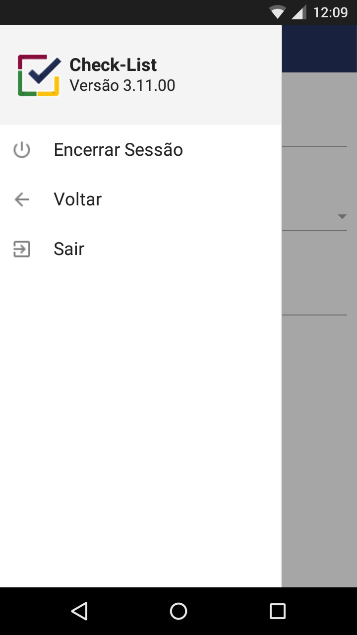Check-List de Viagem | CHK Screen 2