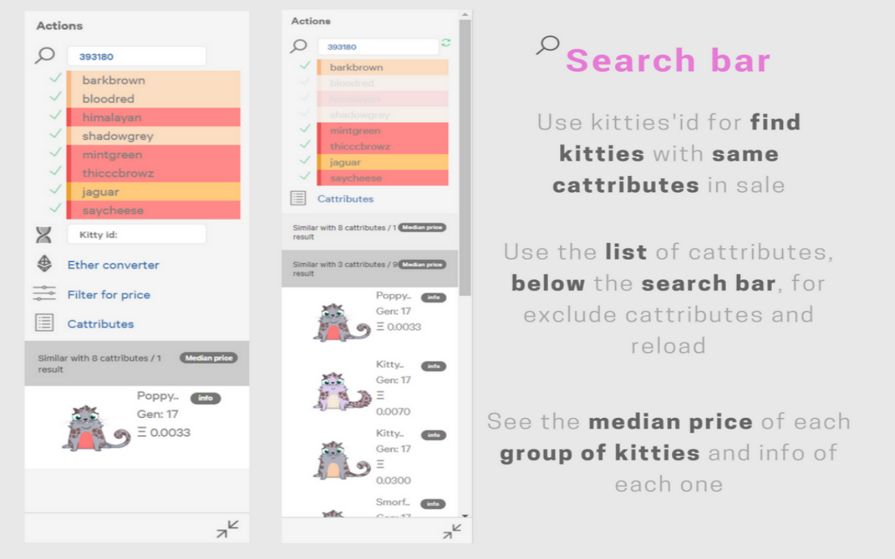 CryptoKitties Finder Preview image 4