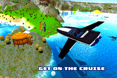   Flying Police Boat Simulator- screenshot thumbnail   