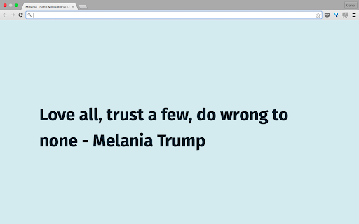 Melania Trump Motivational Quotes