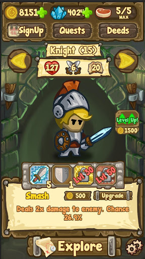Télécharger Dungeon Loot - dungeon crawler APK MOD (Astuce) screenshots 2