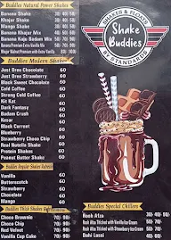 Shake Buddies menu 1