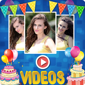 Birthday Video Maker  Icon