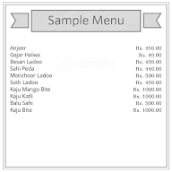 Laddu Halvayi menu 1