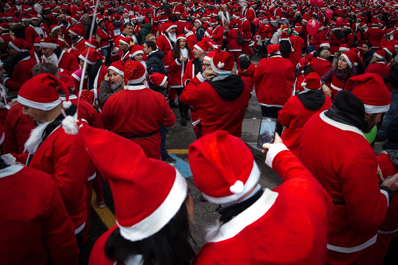 Da Babbo Natale per beneficenza di versil