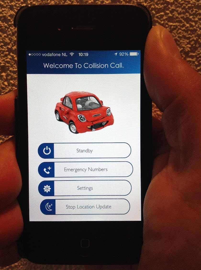 Collision Call - drive safe Screen 2