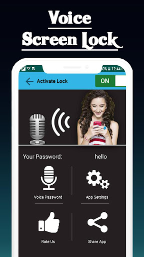 Voice lock Screen Voice Screen Locker 2020