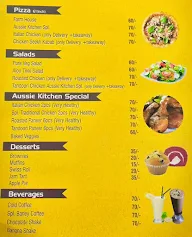 Aussie Kitchen menu 1