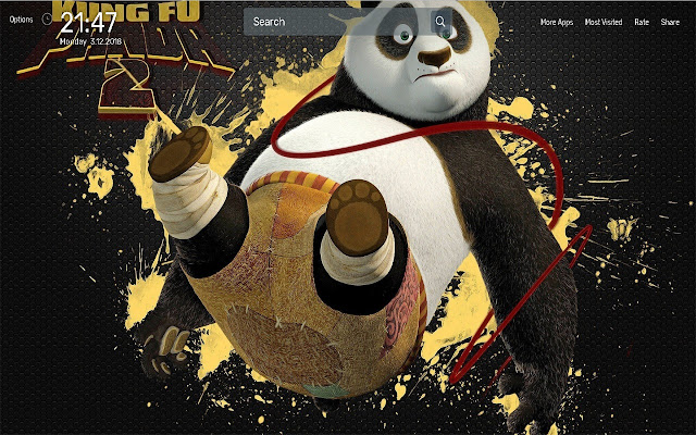 Kung Fu Panda Wallpapers NewTab Theme