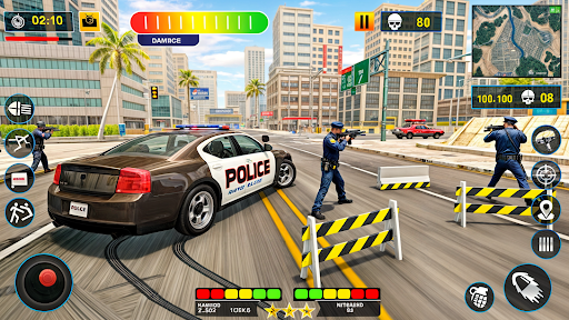 Screenshot US Police Shooting Crime City